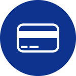 Pay my bill credit card icon